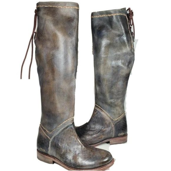 Bed Stu Manchester II Leather Back Lace Boots NWT